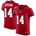 Wholesale Cheap Tampa Bay Buccaneers #14 Chris Godwin Men's Nike Red Vapor Elite Jersey