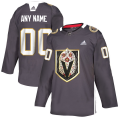 Wholesale Cheap Vegas Golden Knights Custom Men's Grey Adidas Latino Heritage Night Stitched NHL Jersey