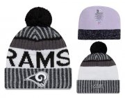 Wholesale Cheap NFL Los Angeles Rams Logo Stitched Knit Beanies 007