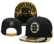 Wholesale Cheap Boston Bruins Snapback Ajustable Cap Hat YD