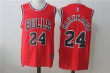 Wholesale Cheap Men's Chicago Bulls #24 Lauri Markkanen Red 2017-2018 Nike Swingman Stitched NBA Jersey