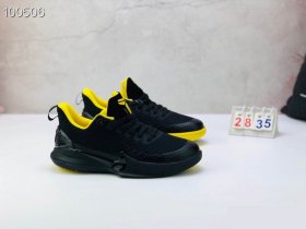 Wholesale Cheap Nike Kobe Mamba Focus 5 Kid Shoes Black Yellow