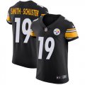 Wholesale Cheap Nike Steelers #19 JuJu Smith-Schuster Black Team Color Men's Stitched NFL Vapor Untouchable Elite Jersey