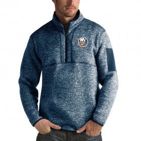 Wholesale Cheap New York Islanders Antigua Fortune Quarter-Zip Pullover Jacket Royal