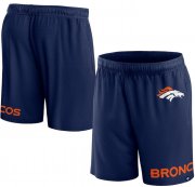 Cheap Men's Denver Broncos Navy Shorts