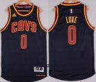 Wholesale Cheap Cleveland Cavaliers #0 Kevin Love Revolution 30 Swingman 2014 New Navy Blue Jersey