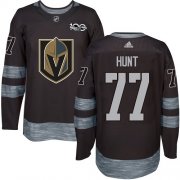 Wholesale Cheap Adidas Golden Knights #77 Brad Hunt Black 1917-2017 100th Anniversary Stitched NHL Jersey