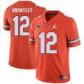 Wholesale Cheap Florida Gators 12 John Brantley Orange College Football Jersey