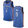 Wholesale Cheap Nike Thunder #9 Nerlens Noel Blue NBA Swingman Icon Edition Jersey