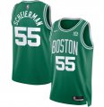 Cheap Men's Boston Celtics #55 Baylor Scheierman Kelly Green 2024 Draft Icon Edition Stitched Basketball Jersey