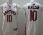 Wholesale Cheap Toronto Raptors #10 Demar DeRozan Revolution 30 Swingman White Jersey