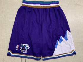 Wholesale Cheap Jazz Purple Nike Swingman Mesh Shorts