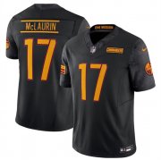 Cheap Men's Washington Commanders #17 Terry McLaurin Black 2024 F.U.S.E. Vapor Limited Football Stitched Jersey