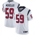 Wholesale Cheap Nike Texans #59 Whitney Mercilus White Men's Stitched NFL Vapor Untouchable Limited Jersey