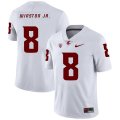 Wholesale Cheap Washington State Cougars 8 Easop Winston Jr. White College Football Jersey