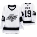 Wholesale Cheap Los Angeles Kings #19 Alex Iafallo Men's Adidas 2019-20 Heritage White Throwback 90s NHL Jersey