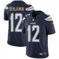 Wholesale Cheap Nike Chargers #12 Travis Benjamin Navy Blue Team Color Men's Stitched NFL Vapor Untouchable Limited Jersey