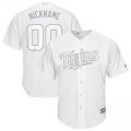 Wholesale Cheap Minnesota Twins Majestic 2019 Players' Weekend Cool Base Roster Custom Jersey White