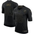 Wholesale Cheap Nike Eagles 86 Zach Ertz Black 2020 Salute To Service Limited Jersey