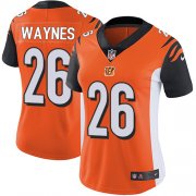 Wholesale Cheap Nike Bengals #26 Trae Waynes Orange Alternate Women's Stitched NFL Vapor Untouchable Limited Jersey