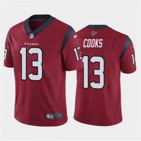 Wholesale Cheap Men\'s Houston Texans #13 Brandin Cooks New Red Vapor Untouchable Limited Stitched NFL Jersey