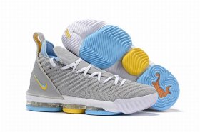 Wholesale Cheap Nike Lebron James 16 Air Cushion Shoes Gary Blue