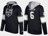 Wholesale Cheap Kings #6 Jake Muzzin Black Name And Number Hoodie