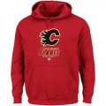 Wholesale Cheap Calgary Flames Majestic Critical Victory VIII Fleece Hoodie Red