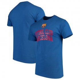 Wholesale Cheap Barcelona Levelwear Arch Cotton T-Shirt Royal