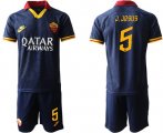 Wholesale Cheap Roma #5 J.Jesus Third Soccer Club Jersey