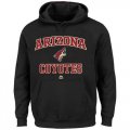 Wholesale Cheap Arizona Coyotes Majestic Heart & Soul Hoodie Black