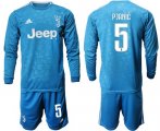 Wholesale Cheap Juventus #5 Pjanic Third Long Sleeves Soccer Club Jersey