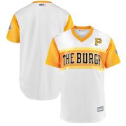 Wholesale Cheap Pittsburgh Pirates Majestic 2019 MLB Little League Classic Replica Team Jersey White