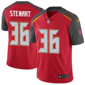 Wholesale Cheap Nike Buccaneers #36 M.J. Stewart Red Team Color Men\'s Stitched NFL Vapor Untouchable Limited Jersey