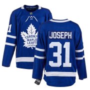 Cheap Men's Toronto Maple Leafs #31 Curtis Joseph Blue Stitched Jersey