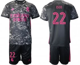 Wholesale Cheap 2021 Men Real Madrid away 22 soccer jerseys