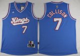 Wholesale Cheap Men's Sacramento Kings #7 Darren Collison Revolution 30 Swingman 2015-16 Blue Jersey