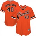 Wholesale Cheap Giants #40 Madison Bumgarner Orange 1978 Turn Back The Clock Stitched MLB Jersey