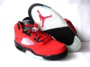 Wholesale Cheap Air Jordan 5 Retro Shoes Red/Black