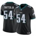 Cheap Men's Philadelphia Eagles #54 Jeremiah Trotter Jr Black 2024 Draft F.U.S.E. Vapor Untouchable Limited Football Stitched Jersey