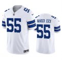 Wholesale Cheap Men's Dallas Cowboys #55 Leighton Vander Esch White 2023 F.U.S.E. Vapor Limited Stitched Football Jersey