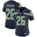 Wholesale Cheap Nike Seahawks #26 Shaquem Griffin Steel Blue Team Color Women's Stitched NFL Vapor Untouchable Limited Jersey