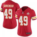 Wholesale Cheap Women's Kansas City Chiefs #49 Daniel Sorensen Team Color Vapor Untouchable Jersey - Limited Red