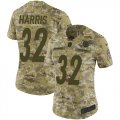 Wholesale Cheap Nike Steelers #32 Franco Harris Camo Women's Stitched NFL Limited 2018 Salute to Service Jersey