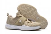 Wholesale Cheap Air Jordan Trainer 2 Flyknit Shoes Tan/White