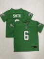 Wholesale Cheap Toddlers Philadelphia Eagles #6 DeVonta Smith Green 2023 Vapor Limited Throwback Jersey