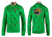 Wholesale Cheap NFL Jacksonville Jaguars Team Logo Jacket Green_2