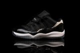 Wholesale Cheap Air Jordan 11 Kid Shoes Black/white