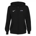 Wholesale Cheap Women's Seattle Seahawks Stadium Rally Full Zip Hoodie Black