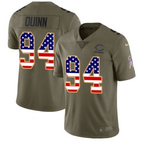 Wholesale Cheap Nike Bears #94 Robert Quinn Olive/USA Flag Men\'s Stitched NFL Limited 2017 Salute To Service Jersey